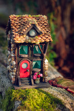Fairy House No. 12 - Pinecone Cottage
