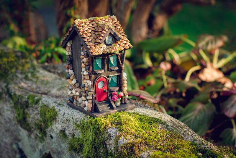 Fairy House No. 12 - Pinecone Cottage