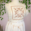 Embroidered Autumn Apron