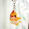 Beaded Glass Keychains