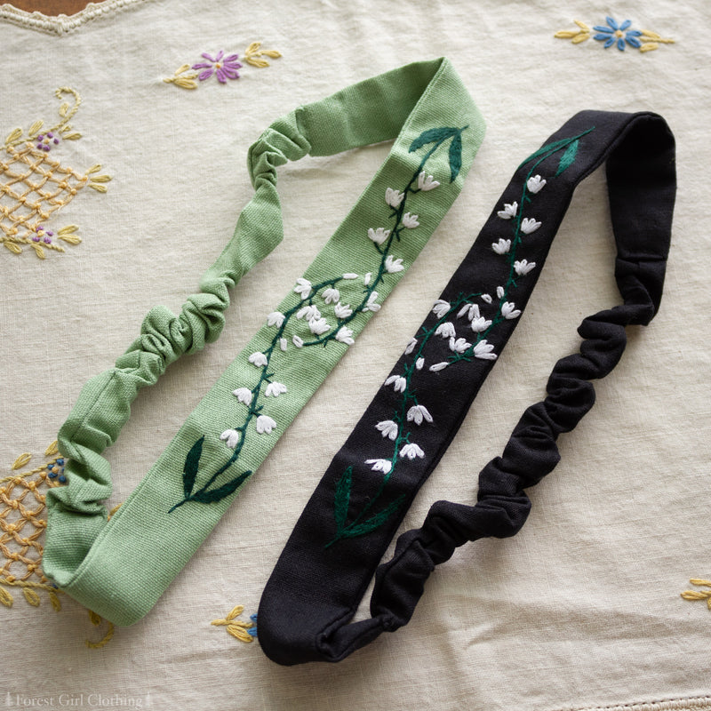 Lily of the Valley Headbands