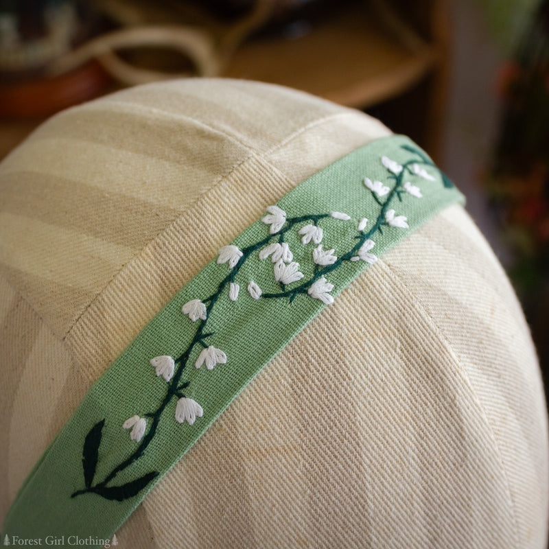 Lily of the Valley Headbands