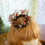 Mushroom and Thistle Forest Crown