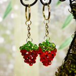 Beaded Glass Keychains