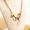 Twig Bow Necklace