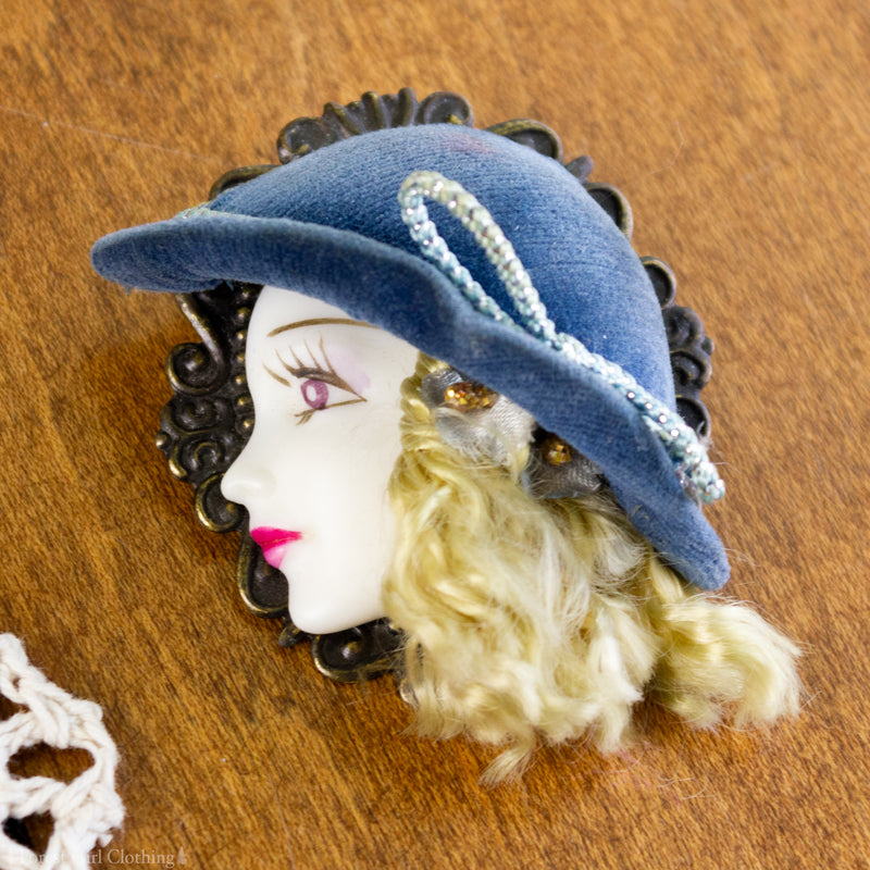 Woman With Hat Pin