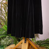 Black Velvet Vintage Dress