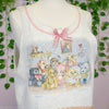 Cozy Teddy Bears Terry Tank Top