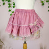 Pink Bow Mini Skirt & Matching Bow Accessory