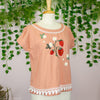 Strawberry Linen Top