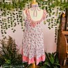 Pink & Purple Garden Dress & Headband