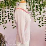 Cherry Blossoms & Cashmere Sweater Top