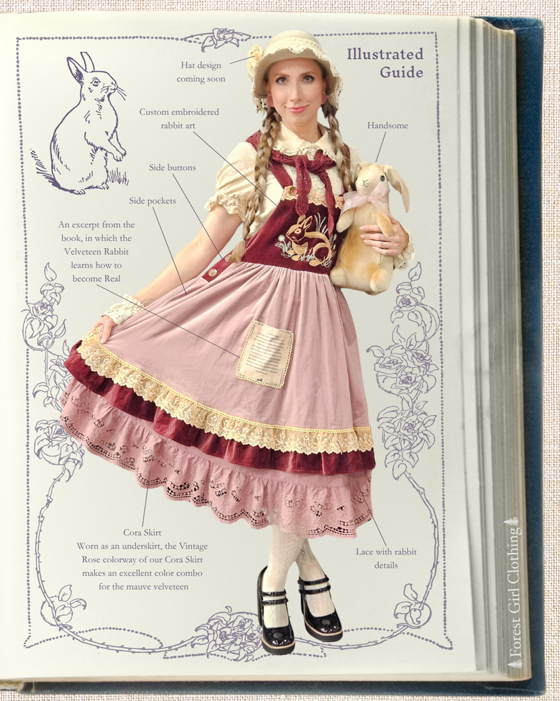 Velveteen Rabbit Pinafore