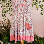 Pink & Purple Garden Dress & Headband