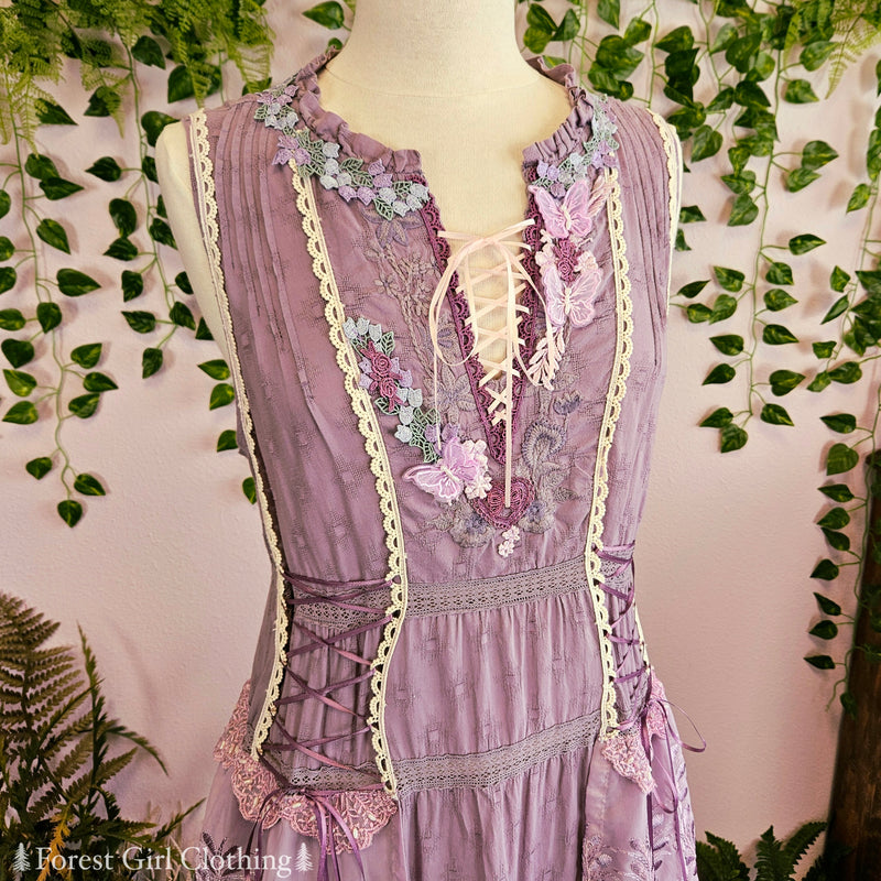 Dusty Lavender Garden Dress