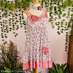Pink & Purple Garden Dress & Headband
