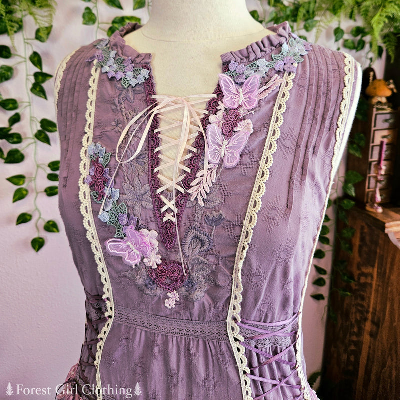Dusty Lavender Garden Dress