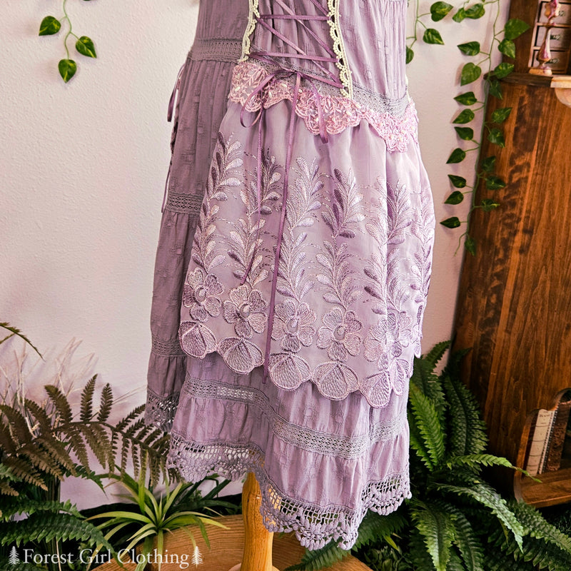 Dusty Lavender Garden Dress