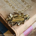 Oak Leaf Electroplated Pin