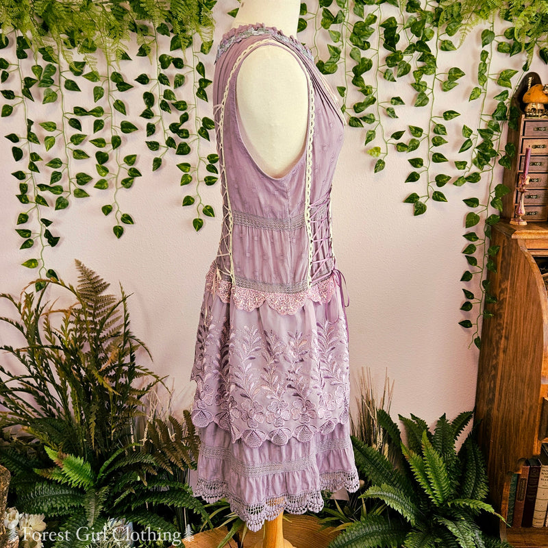 Dusty Lavender Garden Dress