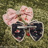 Strawberries & Cream Hair Bow