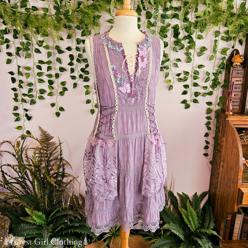 Dusty Lavender Garden Dress