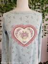 Violets Basket Knit Top