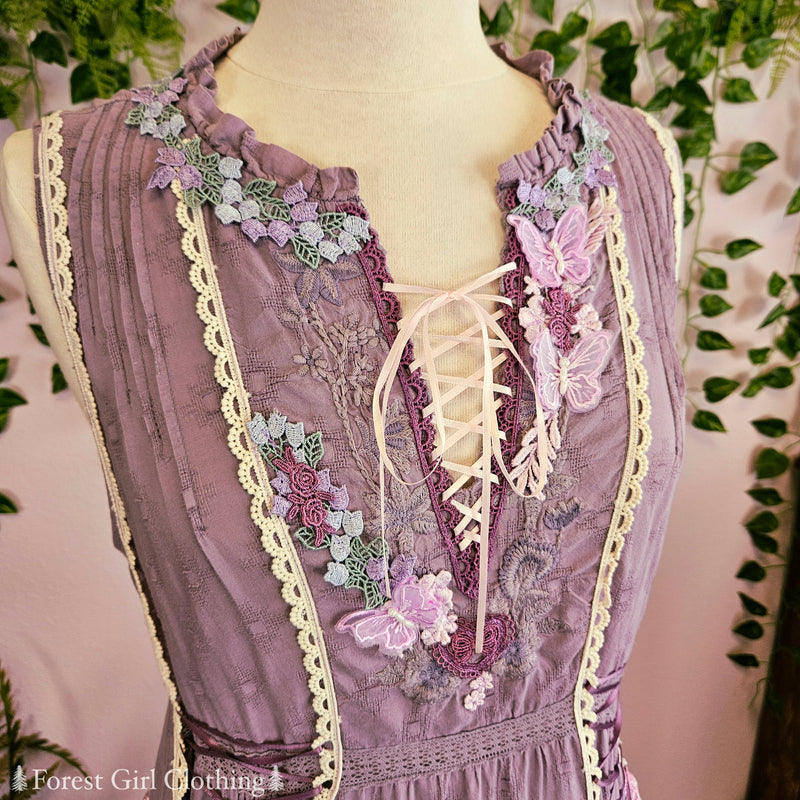 Dusty Lavender Garden Dress